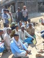 Small Farmers Meeting and addressing Importance of POTASH during Jeep Campaign Bihar