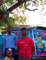 A jeep campaign was conducted in Madhubani District, Bihar, India